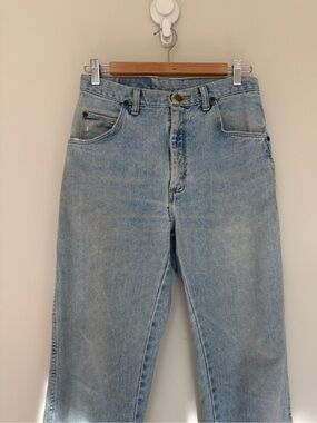 Wrangler Light Blue Straight-Leg Women's Jeans